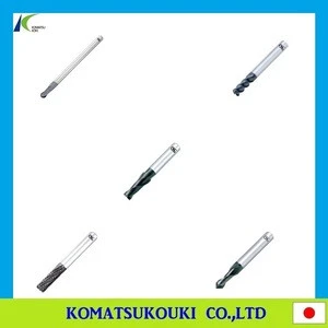 High quality Japan OSG cutting tools HSS End Mills, TiN coated EX-TIN-EMS multiple flutes short endmill cutter