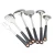 Import High quality kitchenware stainless steel kitchen utensil set cooking tools with soup ladle colander from China