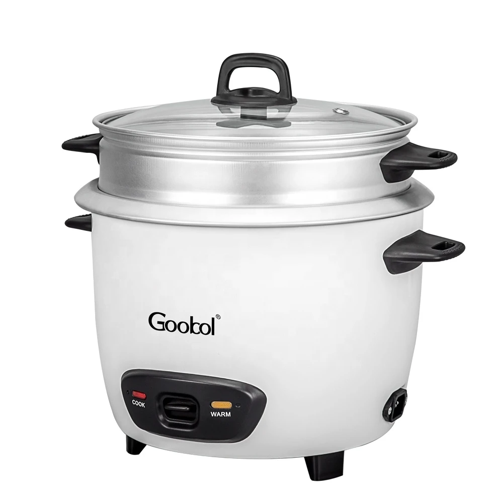 High Quality Mini Non Stick Stainless Steel 0.6L Electric Rice Cooker