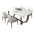 Import High Quality Modern White European Style Wooden Dining Table without Chairs from China