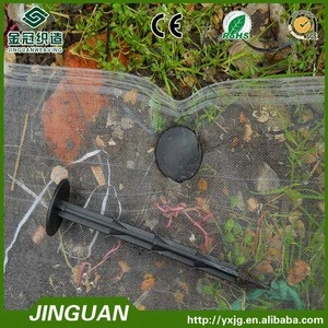high quality mulch pegs for fixing weed mat,plastic nail, mulch pegs in gardening