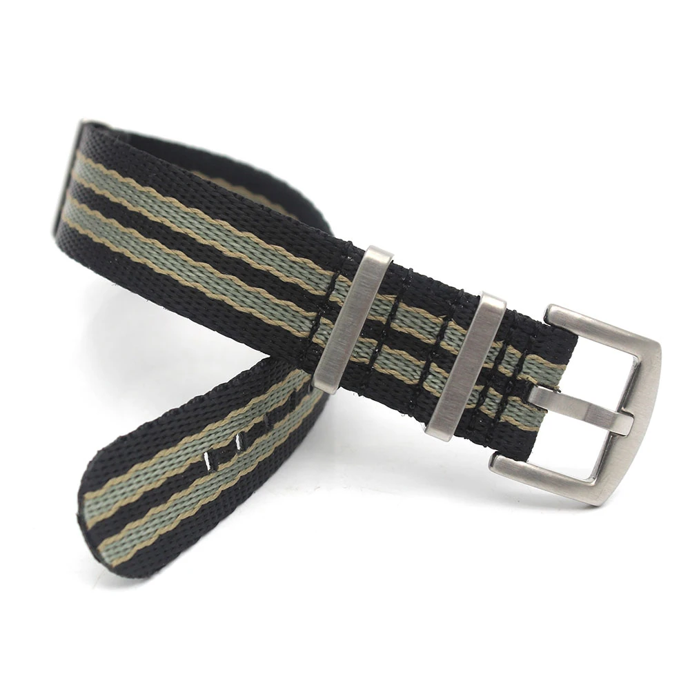 High Quality Quick Release Nato Straps 20MM 22MM Nylon Fabric Bracelets Seatbelt Watch Strap Band