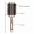 Import High Quality Salon Rubber Handle Round Nano Ionic Technology Ceramic Boar Bristle Hair Brush from China