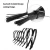 Import High Quality Self Locking Nylon UV resistant  Black Cable Tie Plastic Zip Tie from China
