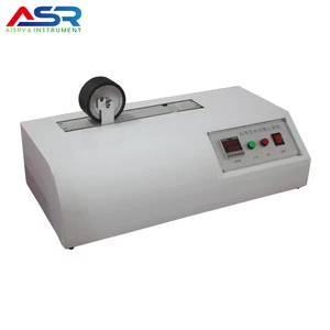 high quality single round electric adhesive tape rolling wheel / tape adhesive abrasion test instrument