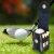 Import high quality Sports black leather Golf Ball pouch Mini Bag from China