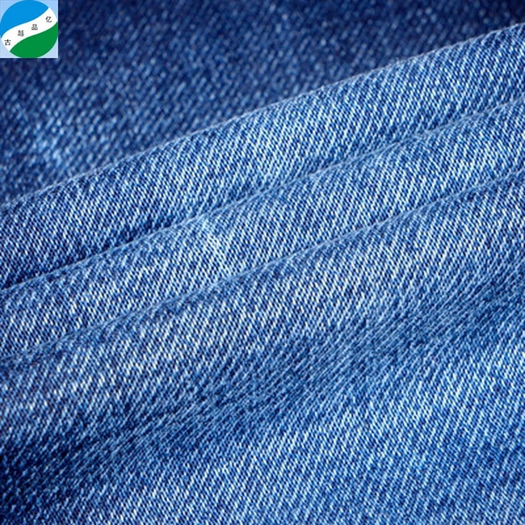 High Quality stock indigo polyester cotton tc denim fabric for jeans