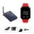 Import High Quality Wireless kitchen Service Restaurant Equipment 1 Keypad and 4 Watch Chef Remote Call Waiter Watch Pager from China