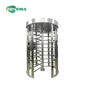 High security strict management full height turnstile gate access control system