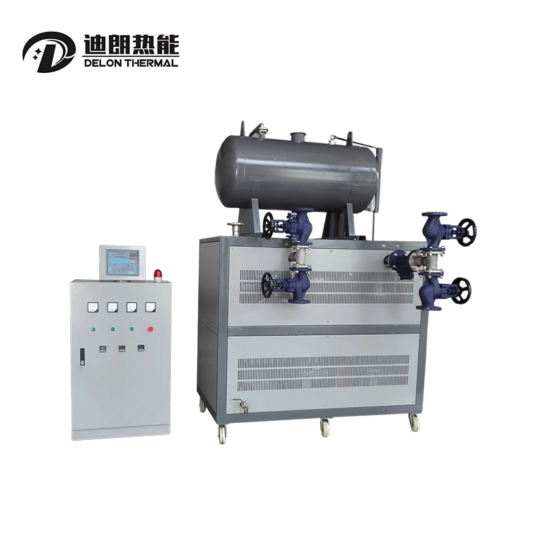 High Temperature Compact Electric Thermal Oil Boiler with PLC System