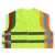 Import High Visibility Special Customize Logo Mesh Construction Jackets Industrial Reflective Working Safety Vest from China