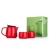Hight Quality Multicolor Porcelaian/Ceramic Tea Set with teapot and tea cup