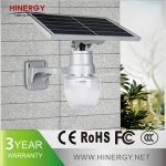 Hinergy 6W ultra bright led solar garden light led solar street light all in one solar powered led light