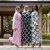 Import HJ AMD28 Wholesale Checkered Cuffs Islamic Clothing Dubai Muslim Dresses Long Sleeves Closed Abaya from China
