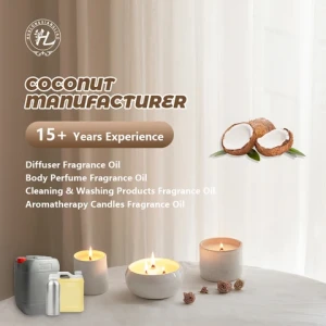 HL-  Strong Fruity Fragrance Oils Producer, BULK High Concentrated Coconut Fragrance oil For Scented Candle Making | Sample Free