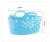 Import Hollow plastic toiletry storage basket Snacks storage shopping basket Simple style dirty clothes basket from China