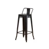 Home furniture vintage  metal bar chair high bar stool