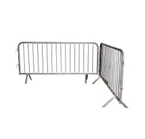 hot dipped galvanized steel road safety pedestrian police temporary construction decorative pipe event barrier fences