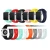 Import Hot sale Apple iWatch series 1/2/3/4/5/6 pure color soft double nail silicone strap rubber strap from China