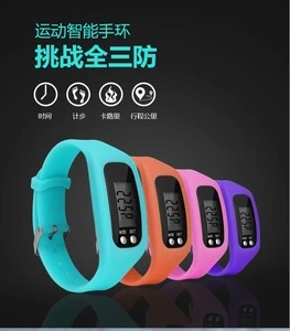 Hot Sale Best Pedometer For Walking Accurately Track Steps And Miles Calories Burned Pedometer Watch