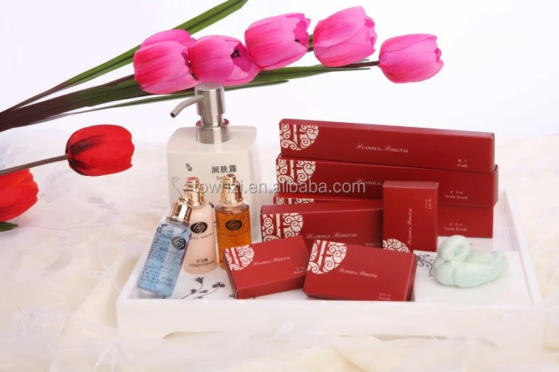 Hot Sale Chinese Manufacture Logo Printing Box Packaging Bathroom Hygiene Kit For Hotel