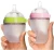 Import Hot Sale High Quality Anti Germ Baby Milk Bottles Silicone Baby Feeding Bottle for Newborn Baby Standard Cartoon from China