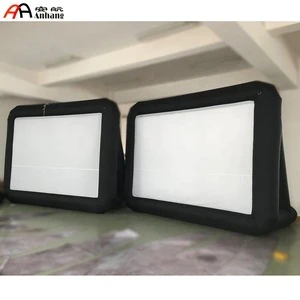 Hot sale inflatable movie screen outdoor inflatable projection screen for cinema