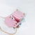 Hot Sale Ins Style Fashion Women Transparent Clear PVC Purse Crossbody Shoulder jelly purse handbags