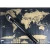 Import Hot sale large size  black gold scraping Map world tour scratching World Map from China