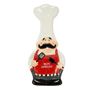 Hot Sale Personalized Handmade Ceramic Chef Spoon Rest