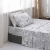 Import Hot Sale Printed Bed Sheet Bedding Set 4pcs Floral  Bedding Set Bed Sheet With Polyester Fabric from China