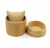 Import Hot sale products custom logo round natural bamboo watch box packaging with a pillow from China