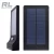 Import hot sales new design Separable battery 3.7v 1800mah LED Solar panel wall lamp with PIR from China