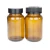 Import Hot Sell 125ml Brown Glass Apothecary Bottle Amber Pharmacy Reagent Bottle With Cap from China