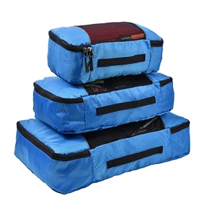 Hot sell travel 3 Pcs set luggage packing cubes
