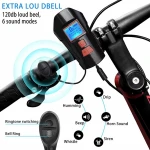 Hot Sell USB Rechargeable Mountain Road Bike Tail Light and Front Light Set Cycle Headlight With Bicycle Speedometer Odometer