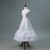 Import Hot Sell Vintage Petticoat For Wedding Dress Long Petticoat Skirt 2 Hoops Adult Petticoat from China
