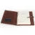 Import hot selling 2017 vintage leather office meeting notebook from power supply from China