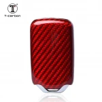 Hot selling Carbon fiber Car Key cover For Honda 2 buttons Cars Keys