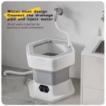 Hot selling dehydrated products in 2024 Portable washing machine Folding washing machine Mini underwear washing machine