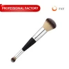 hot selling dual ended facial makeup brushes dry powder contour cosmetic tools