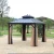 Import Hot selling hardtop garden gazebos top roof tents wholesale canopy tent gazebo with mosquito net from China