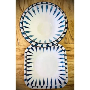 Hot selling high quality ceramic plates porcelain dinnerware dinner plates bowl ceramic