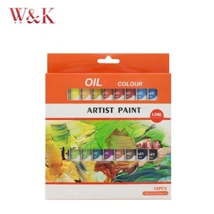 Hot-Selling high quality low price professional artist oil paints in tubes