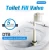 Import Hot selling high quality toilet cistern fitting bottom entry toilet fill valve for toilet tank from China