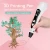 Import Hot Selling Kids Drawing Intelligent Printing Education Pad Printer Portable Yellow Smart 3D Pen Refill 3D-Pen 2 Price Of 3D Pen from China