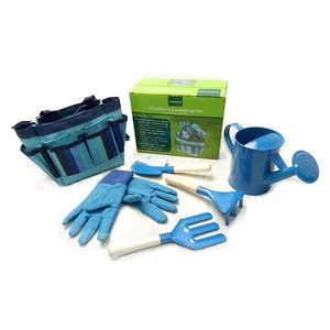 Hot Selling Metal Garden Tool Set with Tote Bag gardening tool set for kids toy shovel gardening set