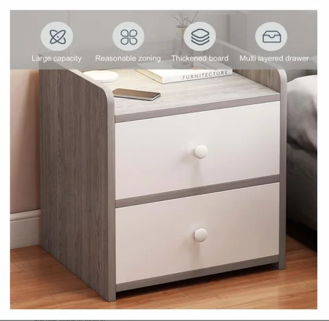 Hot-selling morden bedside table unique bedside table bedside tables storage