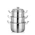 Import Hot selling stainless steel india pot set steel cookware with handle from China