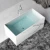 Import Hotel modern design bathtub, resin stone freestanding bath tub , acrylic solid surface bathroom bathtub from China